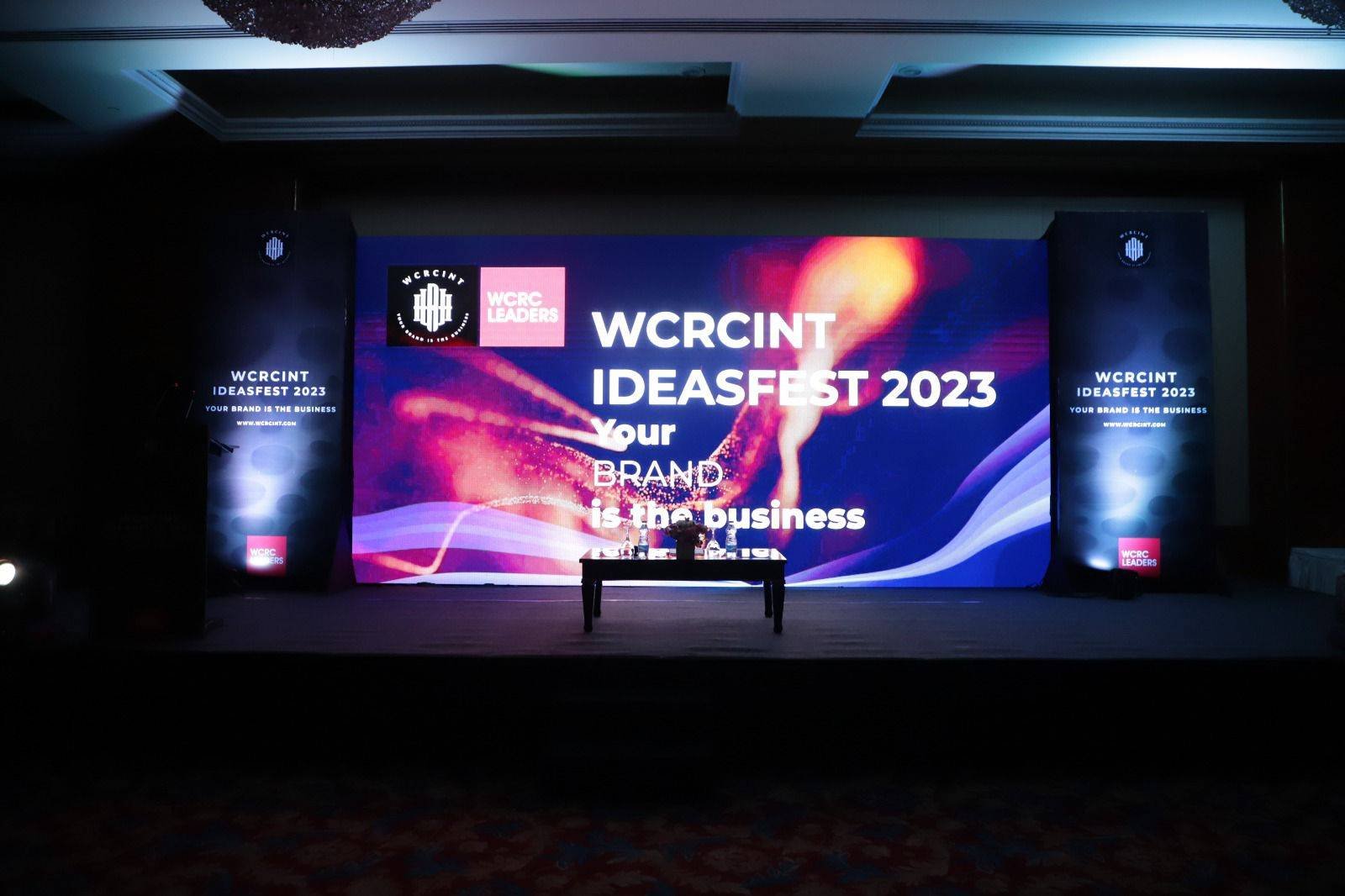 WCRC Intelligence Ideasfest — Conclave Delegates and speakers at the WCRC Intelligence Ideasfest business conclave in India